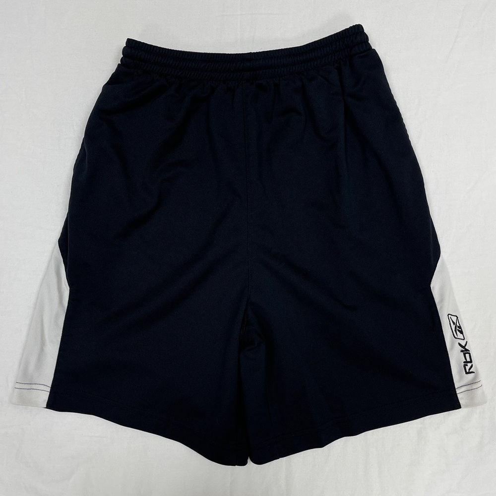Reebok Athletic Shorts Youth Medium 7” Inseam Running Sports Stretch Black